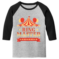 Ringmaster Circus Birthday Party Circus Costume Youth 3/4 Sleeve | Artistshot