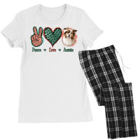 Peace Love Aussie Women's Pajamas Set | Artistshot