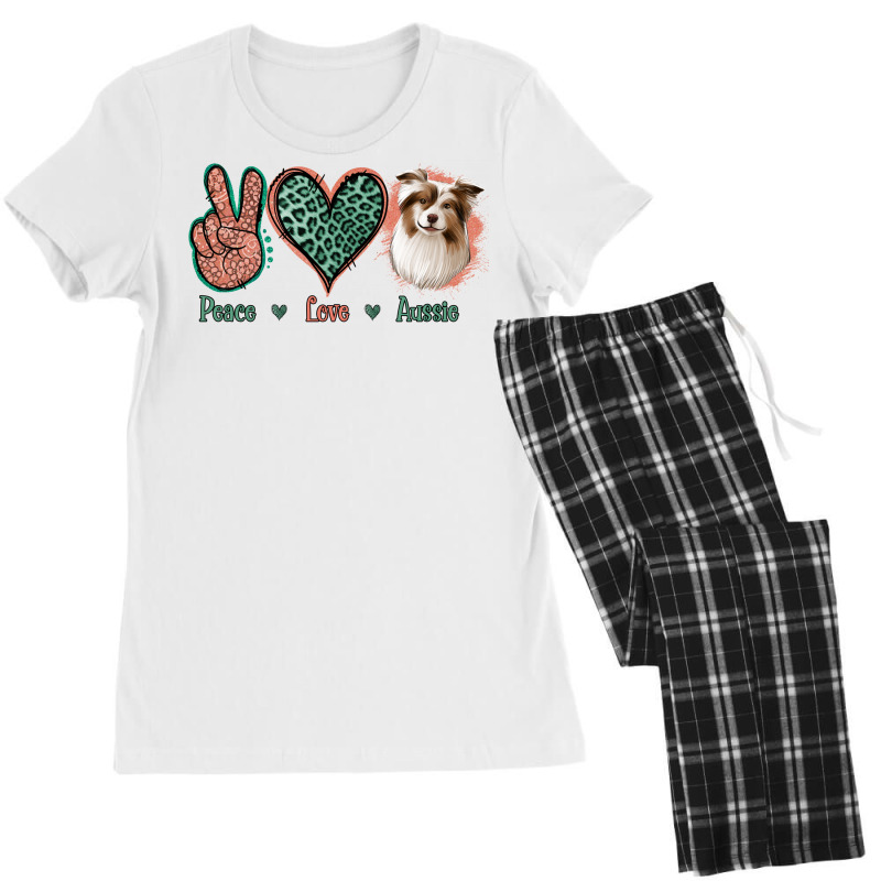 Peace Love Aussie Women's Pajamas Set | Artistshot