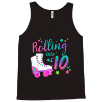 Roller Skate Birthday 5th 80's Outfit Decades Party Tank Top | Artistshot