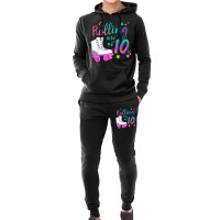 Roller Skate Birthday 5th 80's Outfit Decades Party Hoodie & Jogger Set | Artistshot