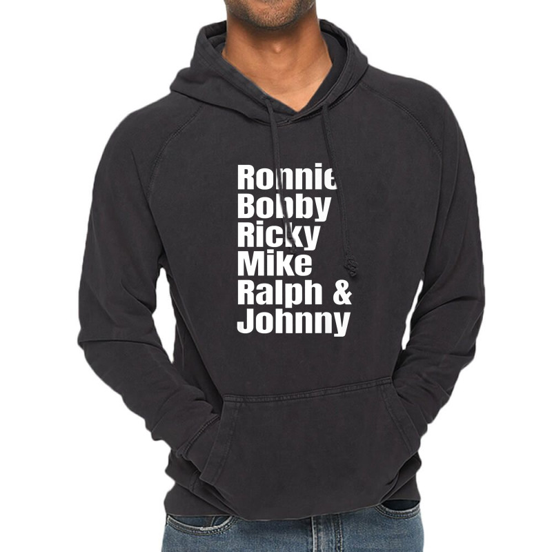 Ronnie Bobby Ricky Mike Ralph And Johnny Premium Vintage Hoodie | Artistshot