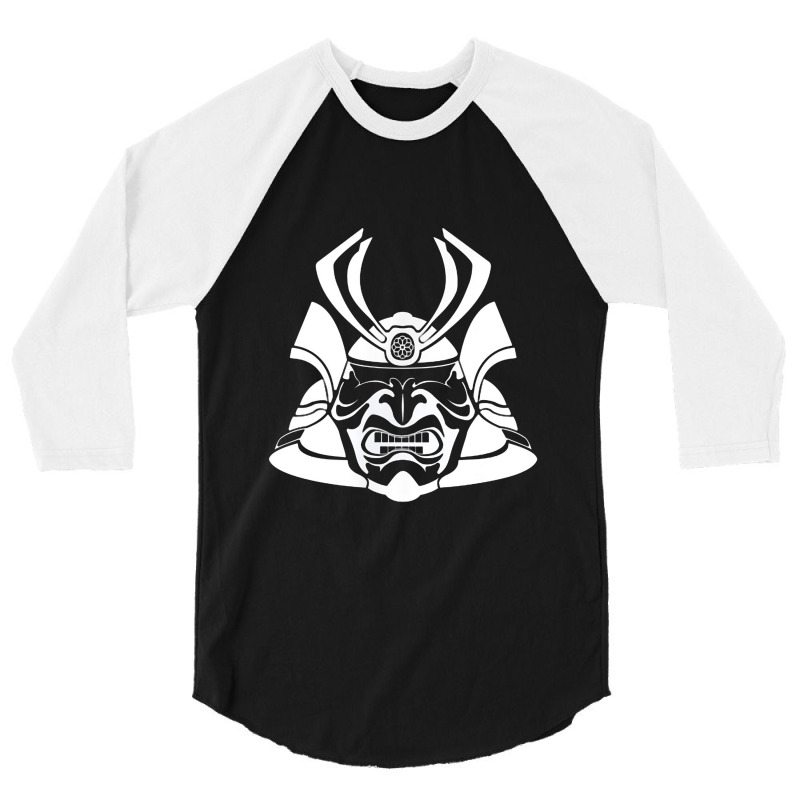 Samurai Japanese Bushido Mask 3/4 Sleeve Shirt | Artistshot