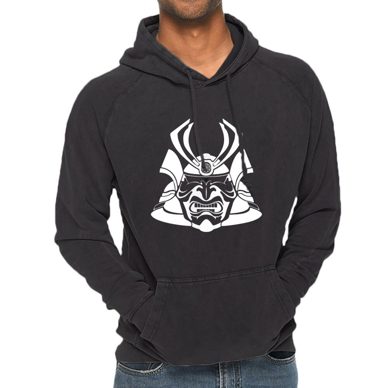 Samurai Japanese Bushido Mask Vintage Hoodie | Artistshot