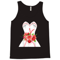 Simple Wedding Dress For Bridal Showers Gift Tank Top | Artistshot