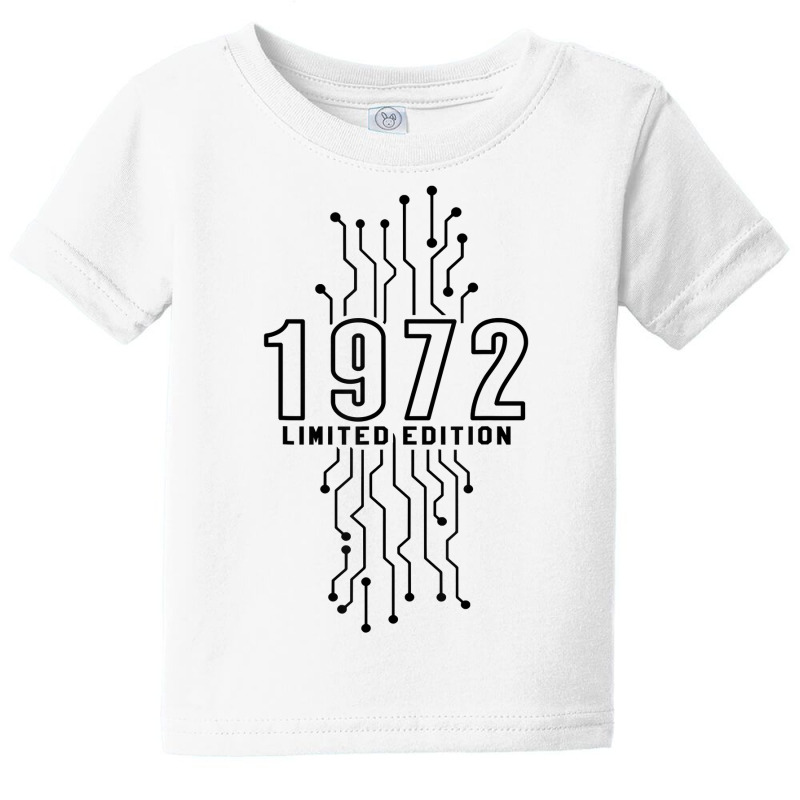 Birthday Year 1972 Limited Edition Gaming Gift Nerd Computer T Shirt Baby Tee by TappanSajan | Artistshot