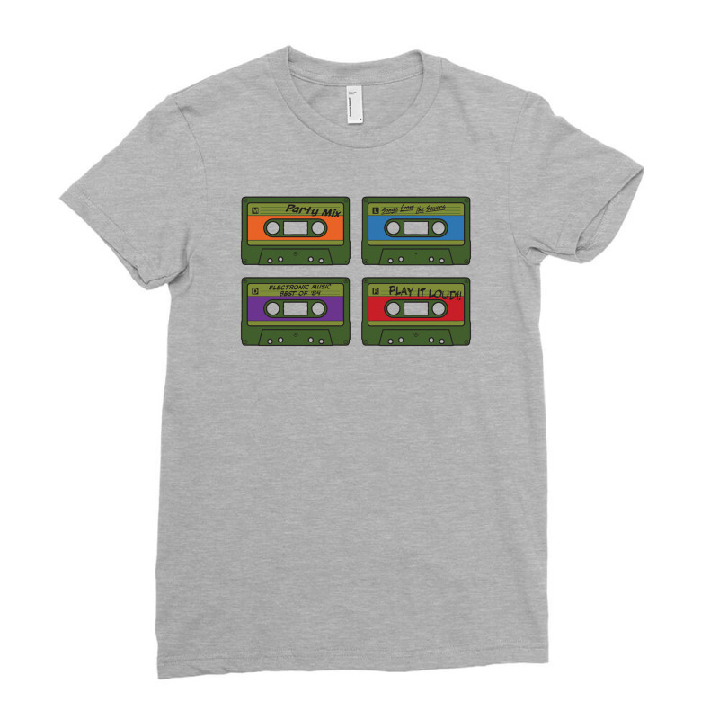 Cassette Retro Ladies Fitted T-shirt | Artistshot