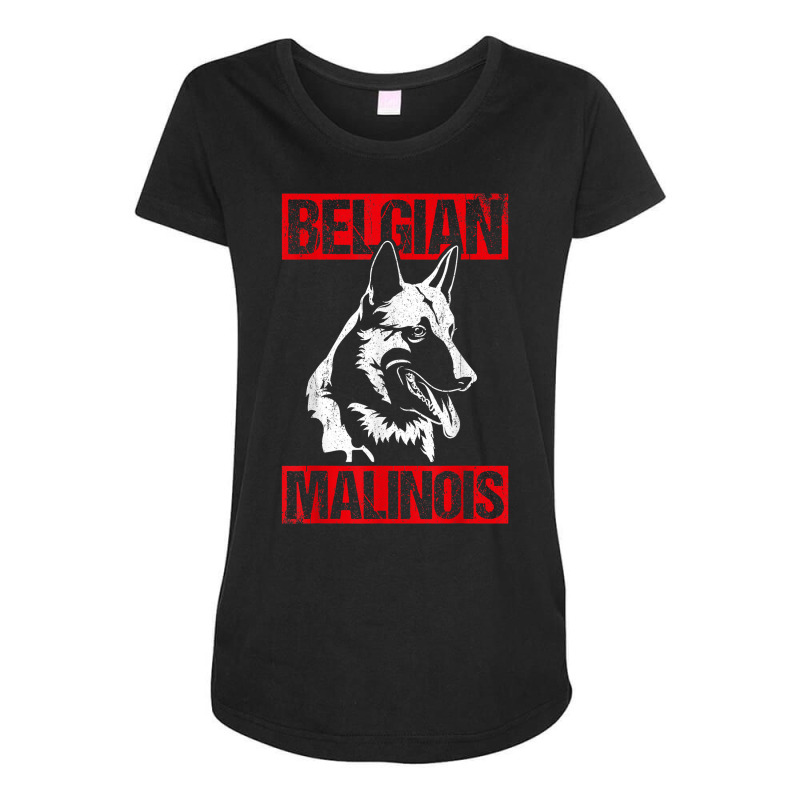 Belgian Malinois Dogs T Shirt Maternity Scoop Neck T-shirt by tamarogbbrazee4 | Artistshot