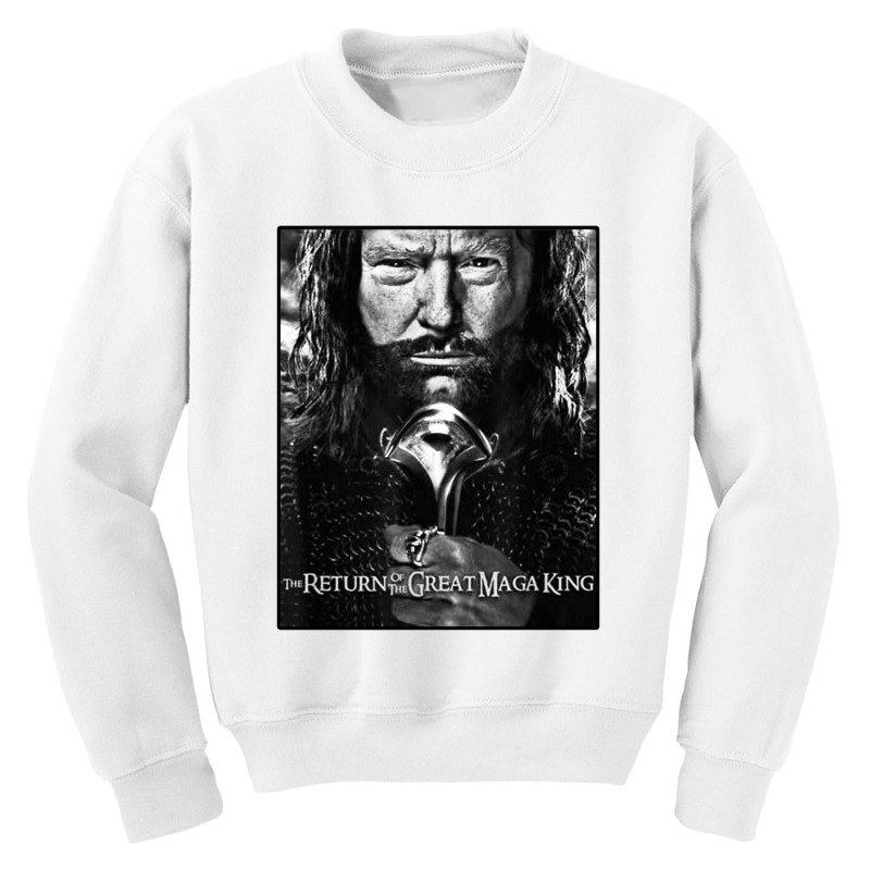 #the Return Of The Great Maga King Youth Sweatshirt by LarizManiz | Artistshot