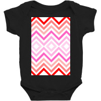 Chevron Colourful Seamless Pattern Baby Bodysuit | Artistshot