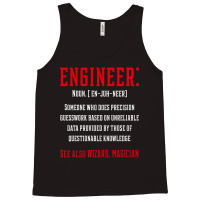 Engineer Funny Definition - Jobs Gift Occupation Tank Top | Artistshot