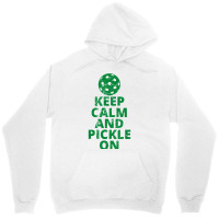 Keep Calm And Pickle On Pickleball T Shirt Unisex Hoodie | Artistshot