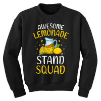 Fun Lemonade Stand Summer Drink Lemon Juice Neighborhood  T Shirt Youth Sweatshirt | Artistshot