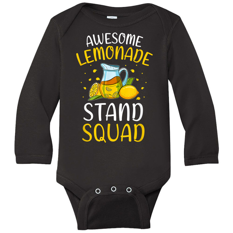 Fun Lemonade Stand Summer Drink Lemon Juice Neighborhood  T Shirt Long Sleeve Baby Bodysuit by tamarogbbrazee4 | Artistshot