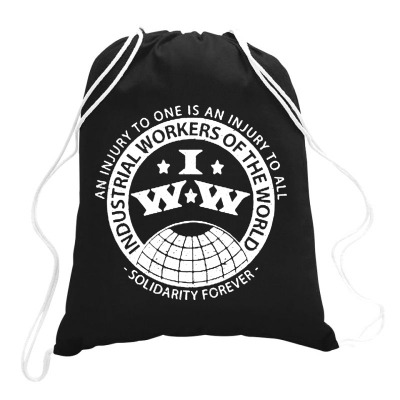 Workers Of The World Drawstring Bags Designed By Blqs Apparel