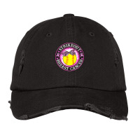 Softball Pitcher Hitter Catcher Strike Out Breast Cancer Awareness Sof Vintage Cap | Artistshot