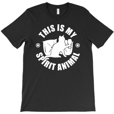 This Is My Spirit Animal Funny T-shirt Designed By Jaja Miharja