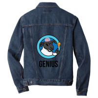 Genius Sheep Men Denim Jacket | Artistshot