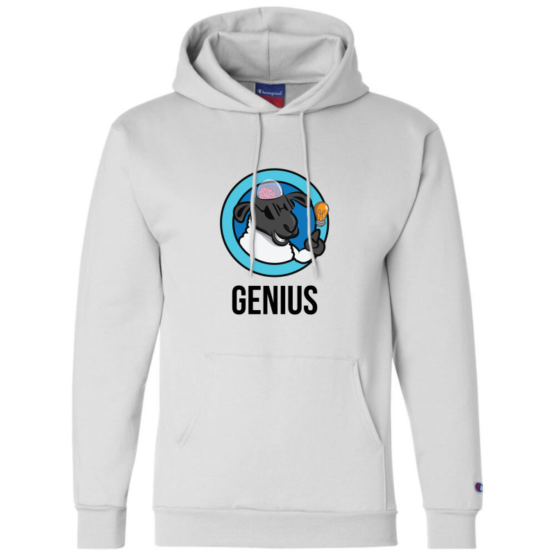 Genius Sheep Champion Hoodie by s4rt4 | Artistshot