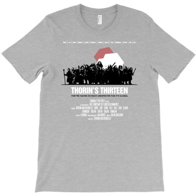 Thorin's Thirteen T-shirt Designed By Jaja Miharja