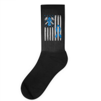 Firefighter Fireman Diabetes Awareness Diabetes Type 1 Gift 54 Firefig Socks | Artistshot