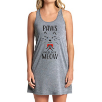 Cats Meditation Mindfulness Funny Animal Tank Dress | Artistshot