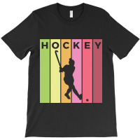 Hockey Silhouette Sport Activity Vector Graphic T-shirt | Artistshot