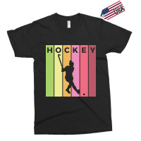 Hockey Silhouette Sport Activity Vector Graphic Exclusive T-shirt | Artistshot