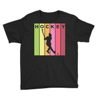 Hockey Silhouette Sport Activity Vector Graphic Youth Tee | Artistshot