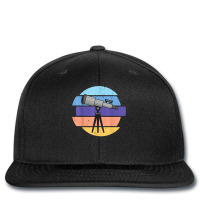 Telescope Retro Cosmology Watch The Stars In The Milky Way T Shirt Printed Hat | Artistshot