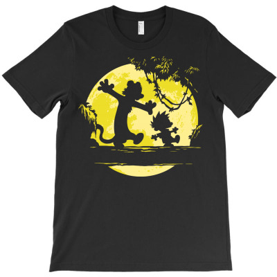 Calvin And Hobbes T-shirt Designed By Tabitha