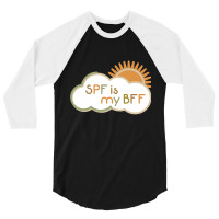 Spf Is My Bff 3/4 Sleeve Shirt | Artistshot