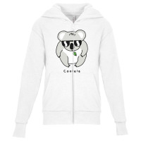 Coolala Funny Animal Youth Zipper Hoodie | Artistshot