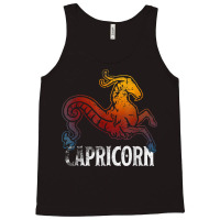 Capricorn Horoscope Silhouette Sign Tshirt Zodiac Astrology Tank Top | Artistshot