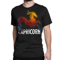 Capricorn Horoscope Silhouette Sign Tshirt Zodiac Astrology Classic T-shirt | Artistshot