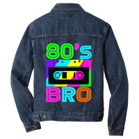 This Is My 80s Bro Retro 80's 90's Party Men Denim Jacket | Artistshot