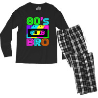 This Is My 80s Bro Retro 80's 90's Party Men's Long Sleeve Pajama Set | Artistshot