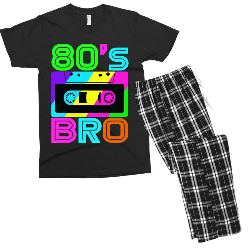 This Is My 80s Bro Retro 80's 90's Party Men's T-shirt Pajama Set | Artistshot