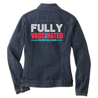 Vaccinated Tshirt For Men Women Ladies Denim Jacket | Artistshot