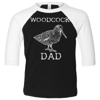 Mens Woodcock Dad Hokumpoke Daddy Woodcock Bird Timberdoodle T Shirt Toddler 3/4 Sleeve Tee | Artistshot