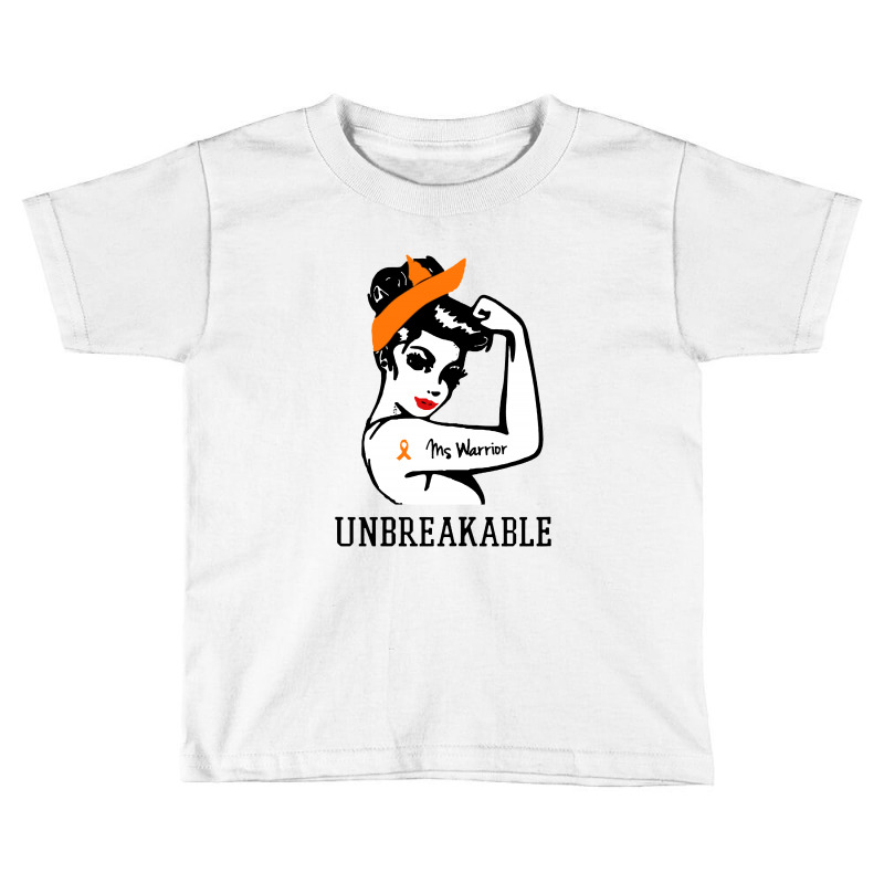 Womens Ms Warrior Unbreakable Toddler T-shirt | Artistshot