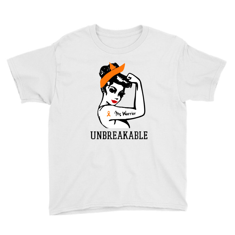 Womens Ms Warrior Unbreakable Youth Tee | Artistshot