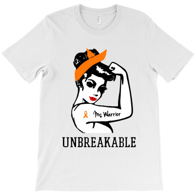 Womens Ms Warrior Unbreakable T-shirt Designed By Shanika B Houston