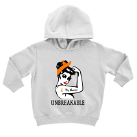 Womens Ms Warrior Unbreakable Toddler Hoodie | Artistshot