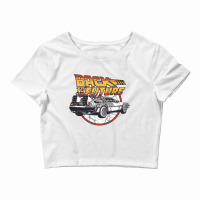 Back To The Future Time Machine Crop Top | Artistshot