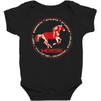 Chinese Zodiac Year Of The Horse Astrology Horoscope T Shirt Baby Bodysuit | Artistshot