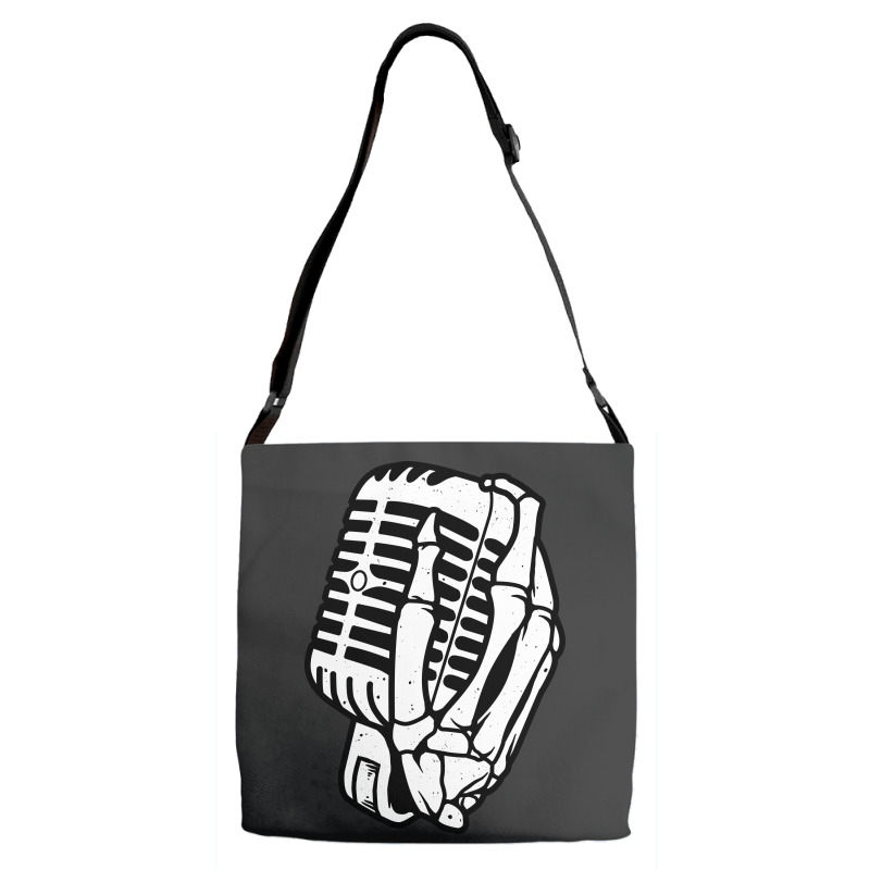 Death Singer Adjustable Strap Totes | Artistshot