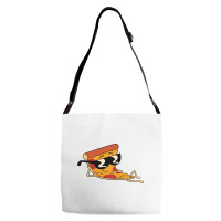 Pizza Steve Cool Cartoon Adjustable Strap Totes | Artistshot