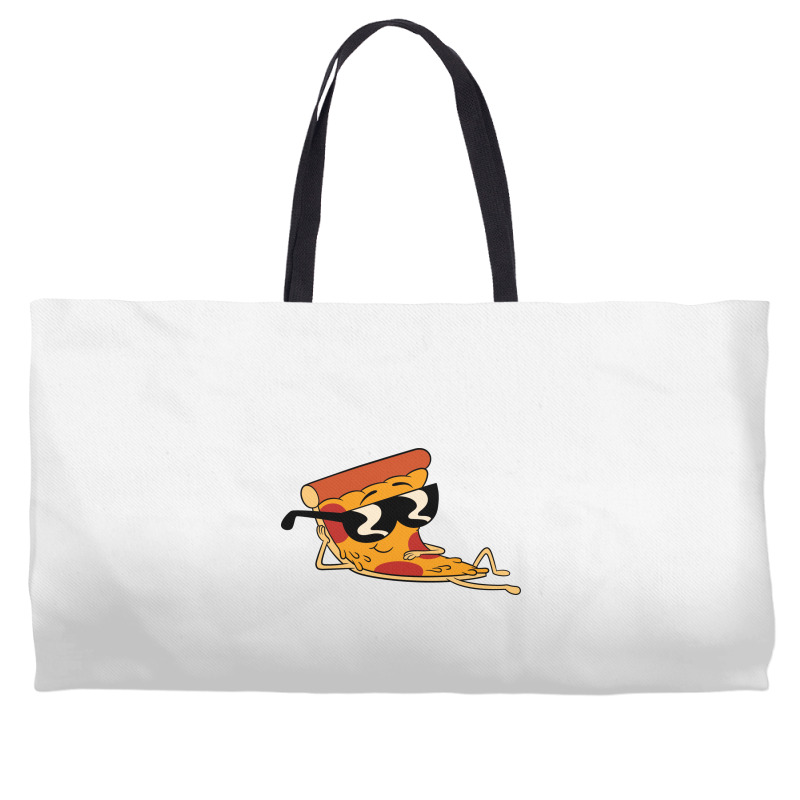 Pizza Steve Cool Cartoon Weekender Totes | Artistshot