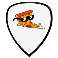 Pizza Steve Cool Cartoon Shield S Patch | Artistshot